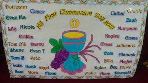 First Holy Communion May16th 2015